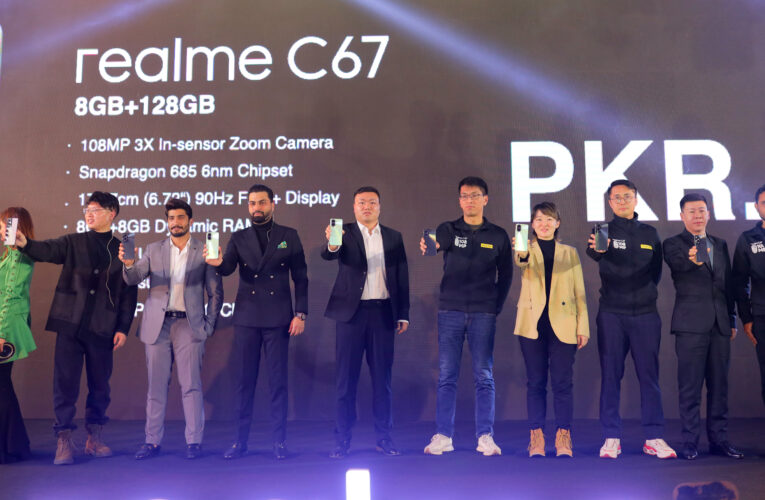 Realme C67 for PKR 52,999/-  Midrange Quality Groundbreaker realme NEW LAUNCH