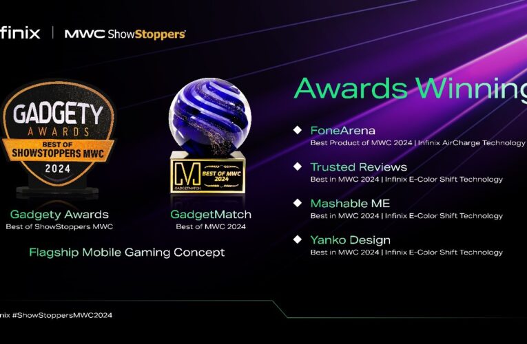 Infinix’s Flagship Mobile Gaming Innovation Steals the Show, Wins Multiple Best of MWC 2024 Awards