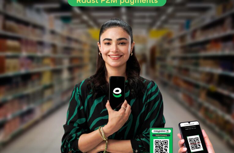 easypaisa Enables Raast P2M Payments to Digitize Person-to-Merchant Transactions