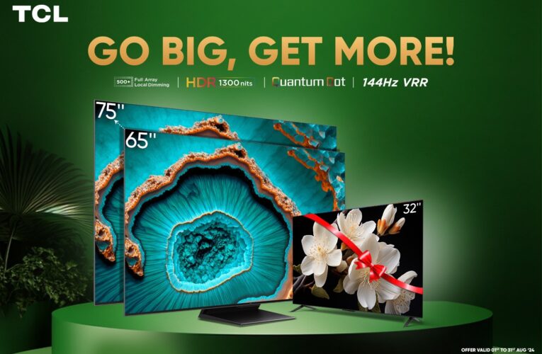 Go Big with TCL’s XL Collection: Celebrate Independence and Enjoy a Free 32” LED TV!