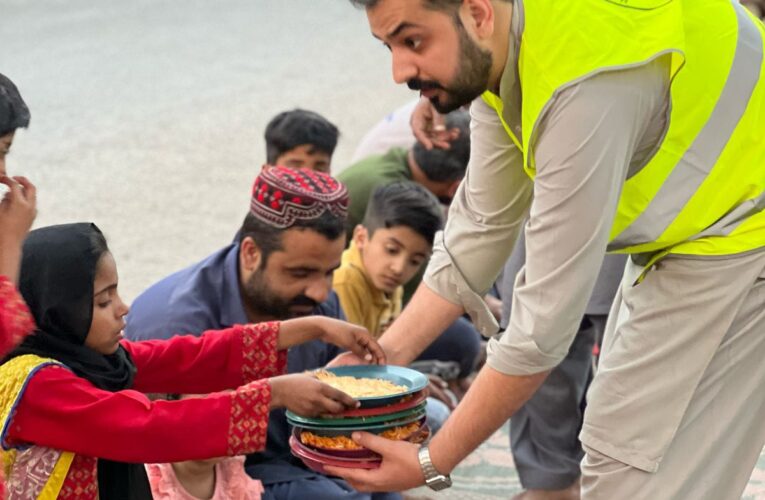 Hunger Relief Foundation sucsufully Serves Iftar to Over 500 People Daily During Ramadan in Lahore