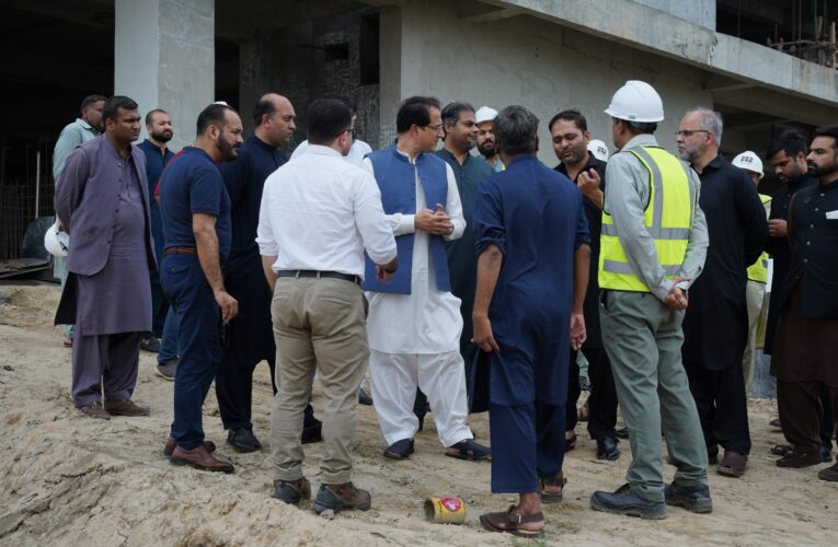 CEO CBD Punjab Imran Amin Reviews Progress of CBD NSIT City Development