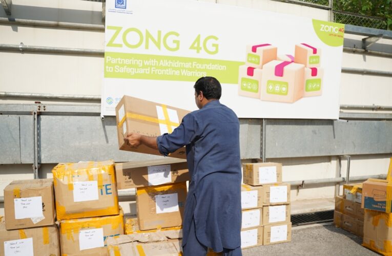 Zong Partners with Alkhidmat Foundation to Donate Personal Protective Equipment for Healthcare Workers