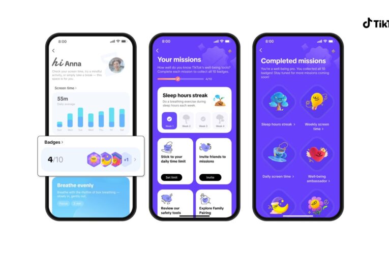 TikTok launches new Time and Well-being space to support healthier digital habits