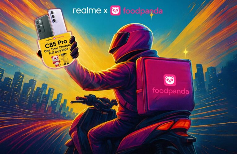 realme Joins Hands with foodpanda in a Strategic Partnership – Power Up Your Ride with the C85 Pro Featuring a 7000mAh Battery, 4000nit AMOLED Display, and IP69 Pro Durability