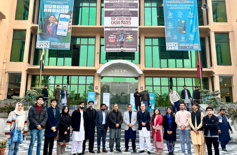 Zindigi Transforms CECOS University into KPK’s First Cashless University