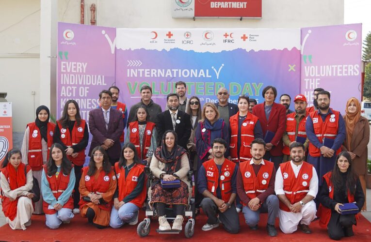 PRCS Marks International Volunteer Day with Tributes to the Spirit of Humanity