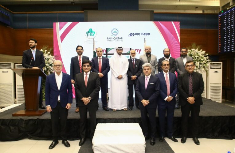Pak-Qatar Family Takaful Limited Listed on Pakistan Stock Exchange Following Strong IPO Demand