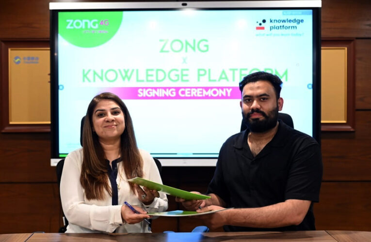 Zong Strengthens Commitment to Digital Education Through Strategic Partnership with Knowledge Platform