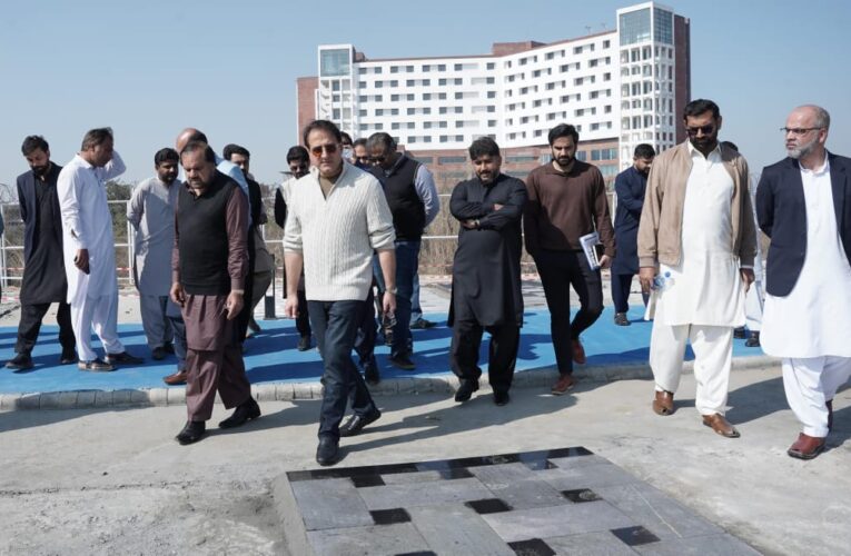 CEO CBD PUNJAB IMRAN AMIN REVIEWS DEVELOPMENT PROGRESS AT CBD NSIT CITY