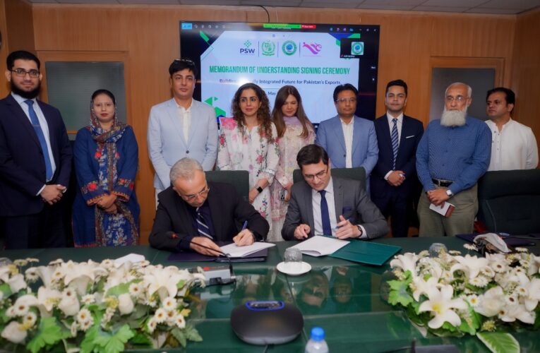 Pakistan Single Window (PSW) and Trade Development Authority of Pakistan (TDAP) sign MoU for export growth