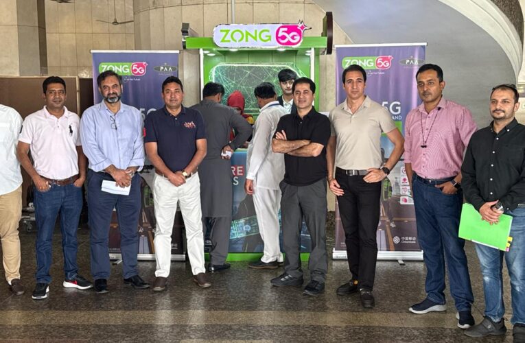 Zong Launches 5G Customer Facilitation Desk at Lahore Airport