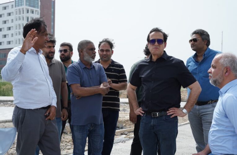 CBD PUNJAB CEO UNDERTAKES DETAILED VISIT OF FLAGSHIP DEVELOPMENT PROJECTS