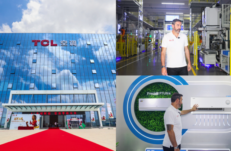 Arsenal Legend Robert Pirès Visits TCL Air Conditioner Smart Manufacturing Base, Experiences “Champion-Level” Smart & Healthy Air