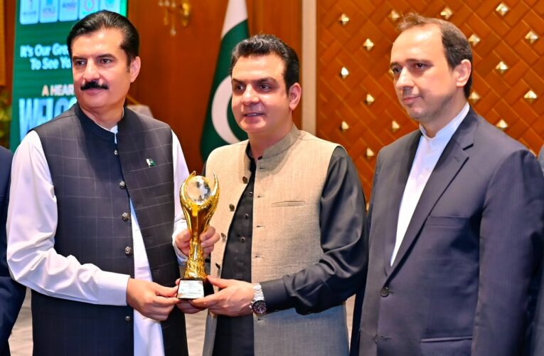 Haripur Chamber of Commerce & Industry (HCCI) First Achievement Award Presented to Mr. Saleem Khan Tanoli