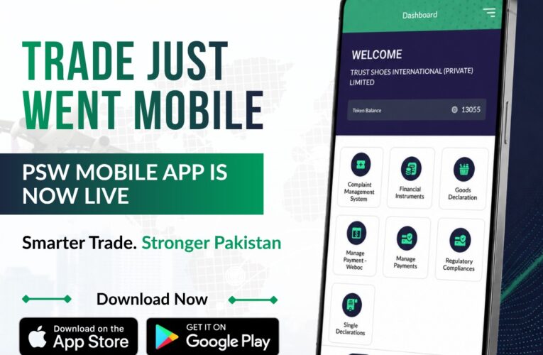 Pakistan Single Window launches official mobile app to digitalize trade management