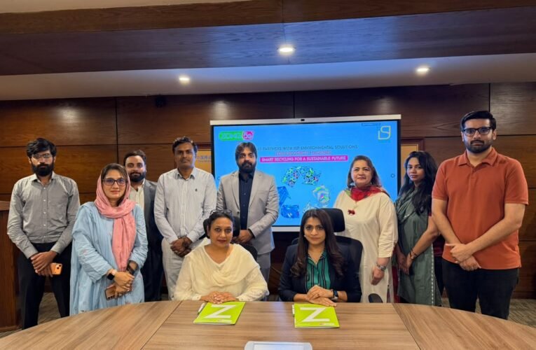Zong partners with ISP Environmental Solutions to launchPakistan’s first-of-its-kind Smart Waste Management Stations